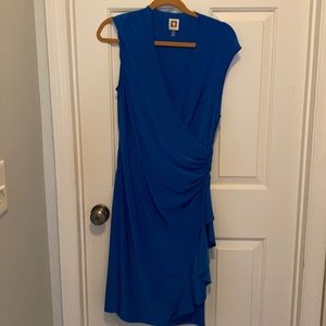 Timeless blue dress by Anne Klein